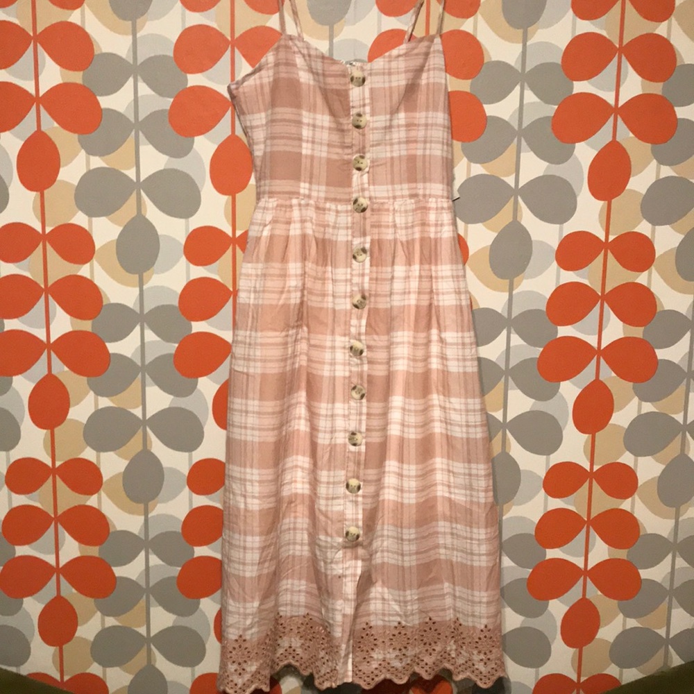 Francesca’s checkered dress
